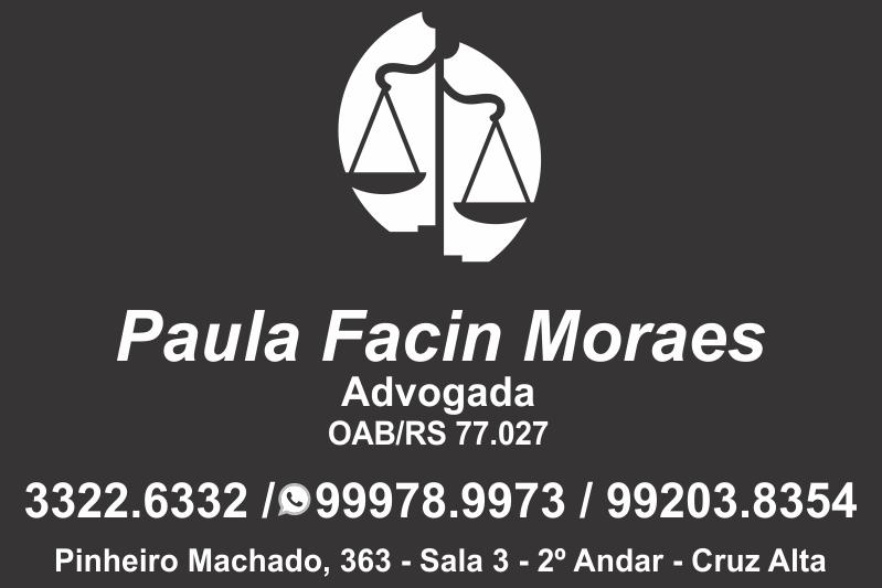 Advogada Paula Facin Moraes